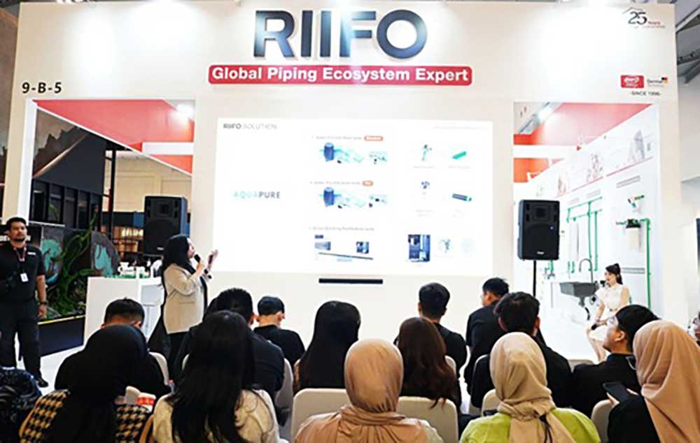 RIIFO Perkuat Posisi di Industri Lewat Peluncuran RIIFO Solution di IndoBuildTech 2025