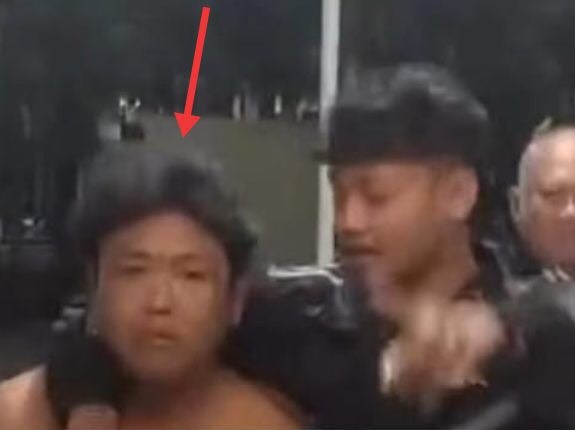 Salah satu pelaku yang sudah diamankan