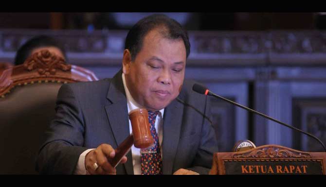 Ketua Mahkamar Konstitusi (MK) Arief Hidayat. foto: merdeka.com