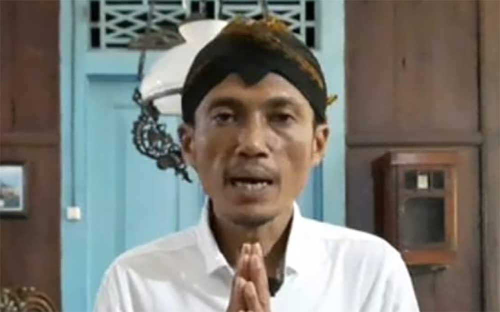 Ketua Harian Situs Ndalem Pojok Persada Soekarno, Kushartono.