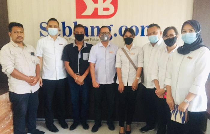 Manajemen Hotel Kokoon Kunjungi SEBLANG.com dan Biro HARIAN BANGSA Banyuwangi