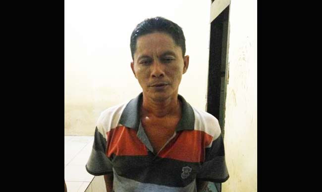 Makelar pekerjaan satpam yang tertangkap polisi.