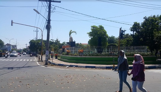 Alun-alun Bangil bakal semakin cantik tahun 2019 ini.