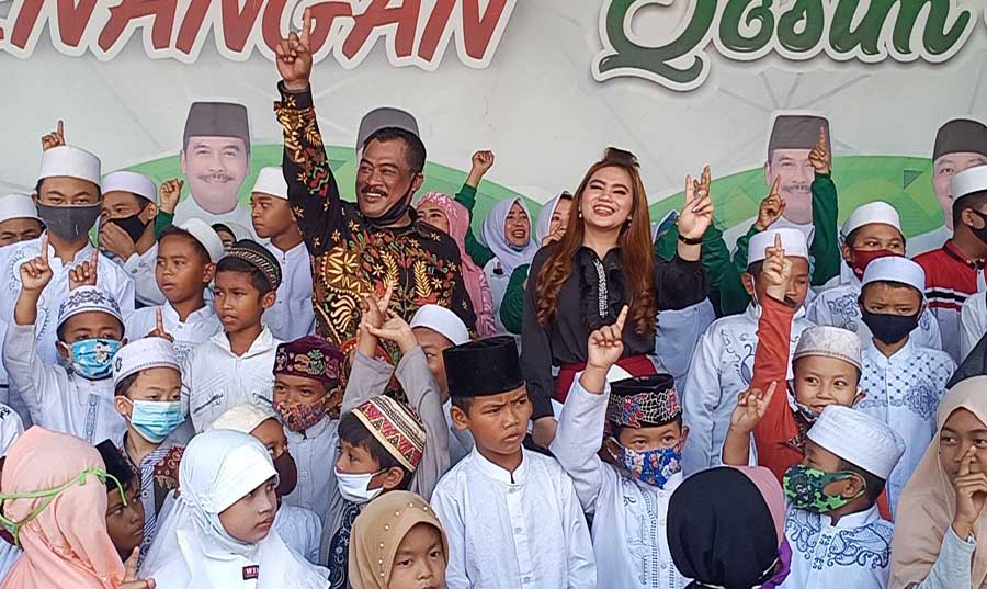 Ngaku Punya Massa 200 RIbu, Pengusaha Sueb Abdullah Launching Kafe BS dan Sekber QA