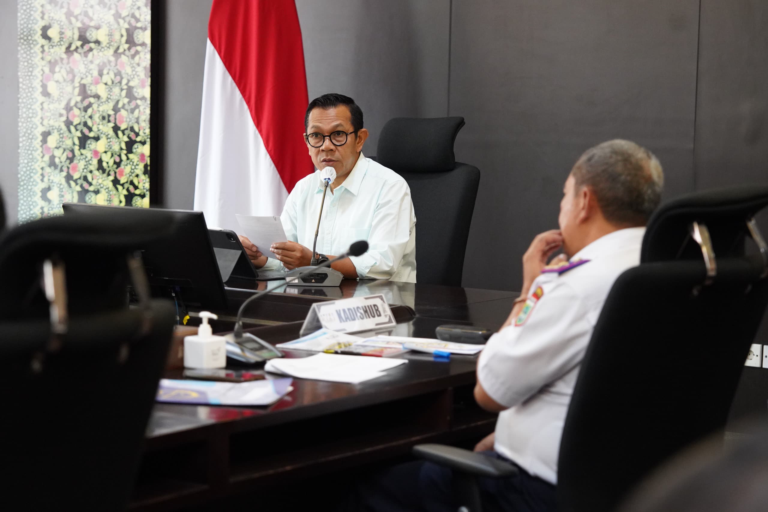 Wali Kota Batu, Nurochman saat memimpin FLLAJ tahap 1