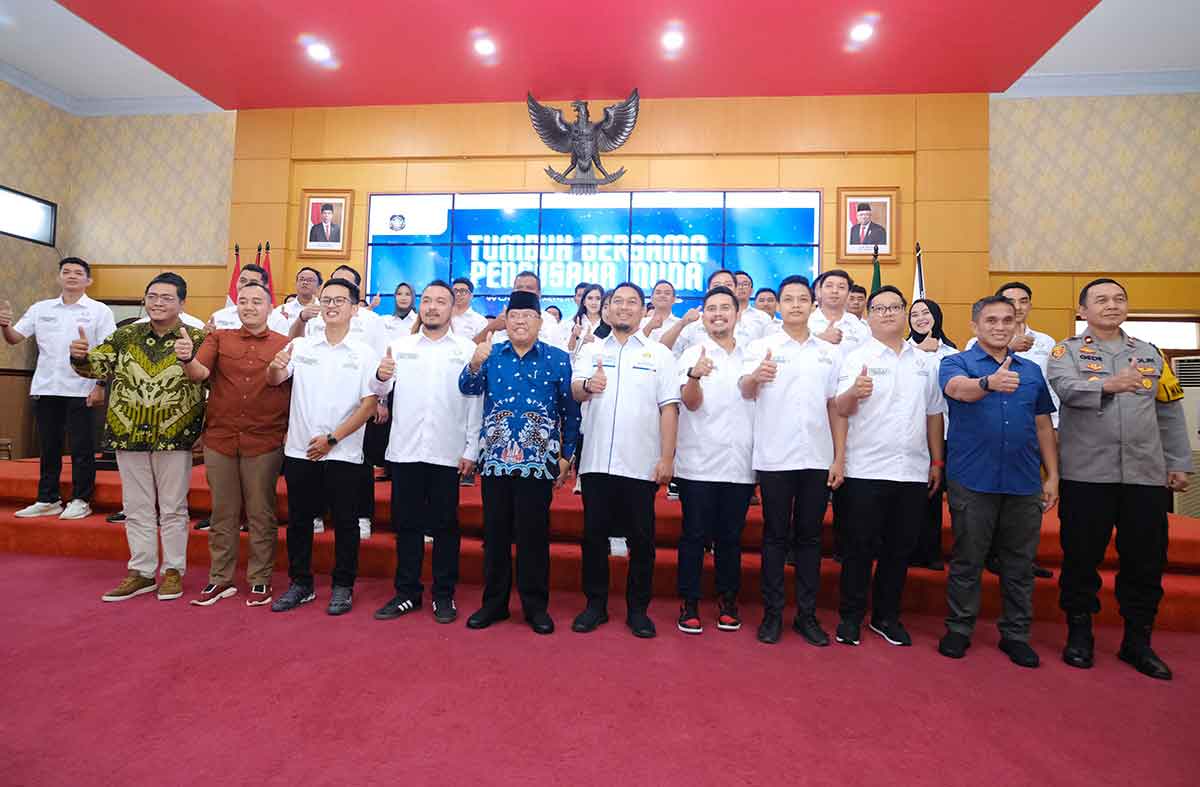 Pelantikan Hipmi Kota Blitar periode 2024-2027.