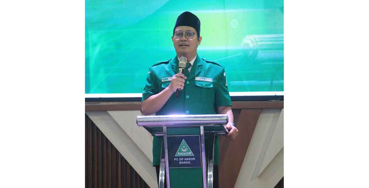 Ketua PC GP Ansor Bangil, Abdul Rozak.