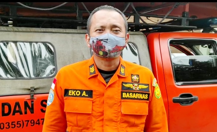Eko Apriyanto, Dantim Basarnas Pos SAR Trenggalek.