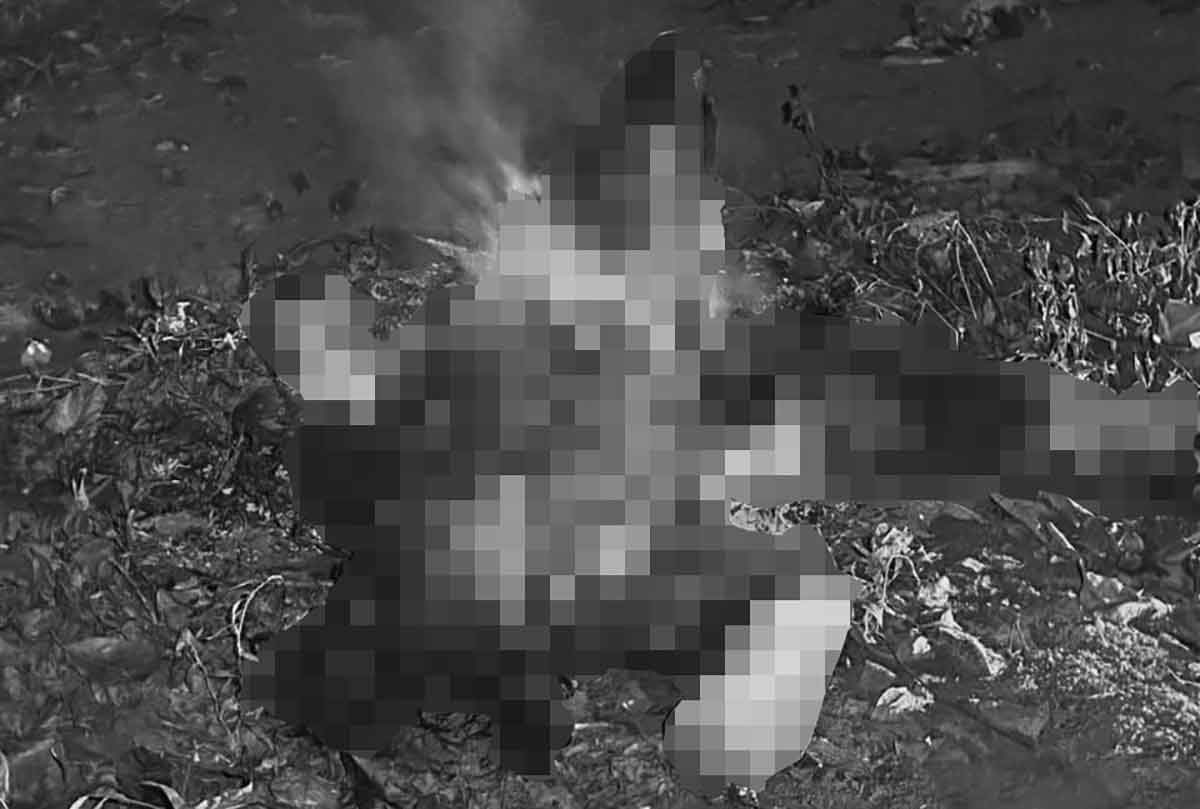 Mayat perempuan yang ditemukan hangus terbakar di Bangkalan.