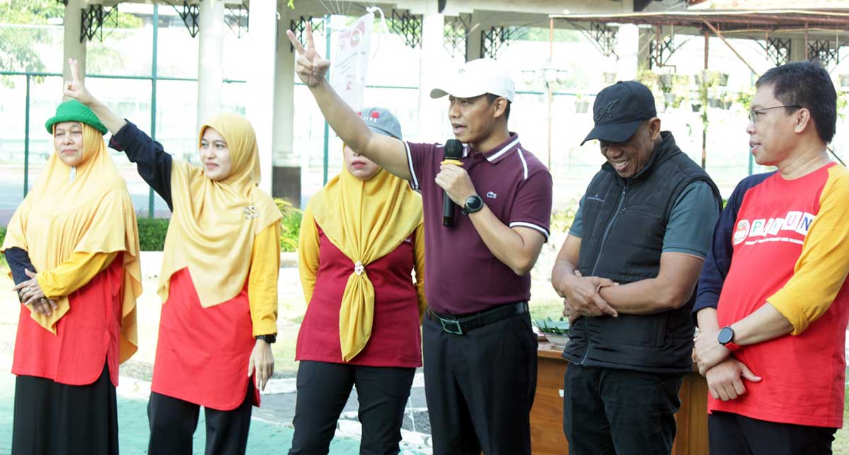 Wakil Wali Kota Pasuruan ketika memberi sambutan.