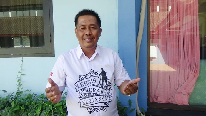 TERPILIH: Mochamad Shocib, caleg partai NasDem yang bakal dilantik sebagai anggota DPRD Sidoarjo. foto: ist
