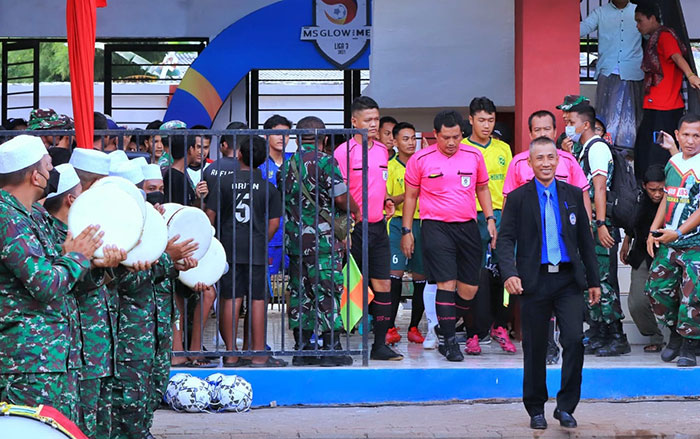Pembukaan Piala KASAD 2022 di Kota Pasuruan.