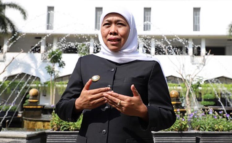Gubernur Jatim, Khofifah Indar Parawansa.