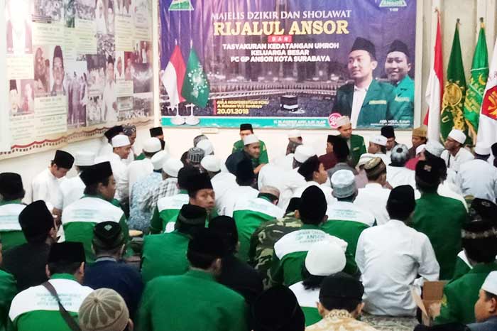 Penghujung Januari Rijalul Ansor Adakan Majelis Dzikir Dan