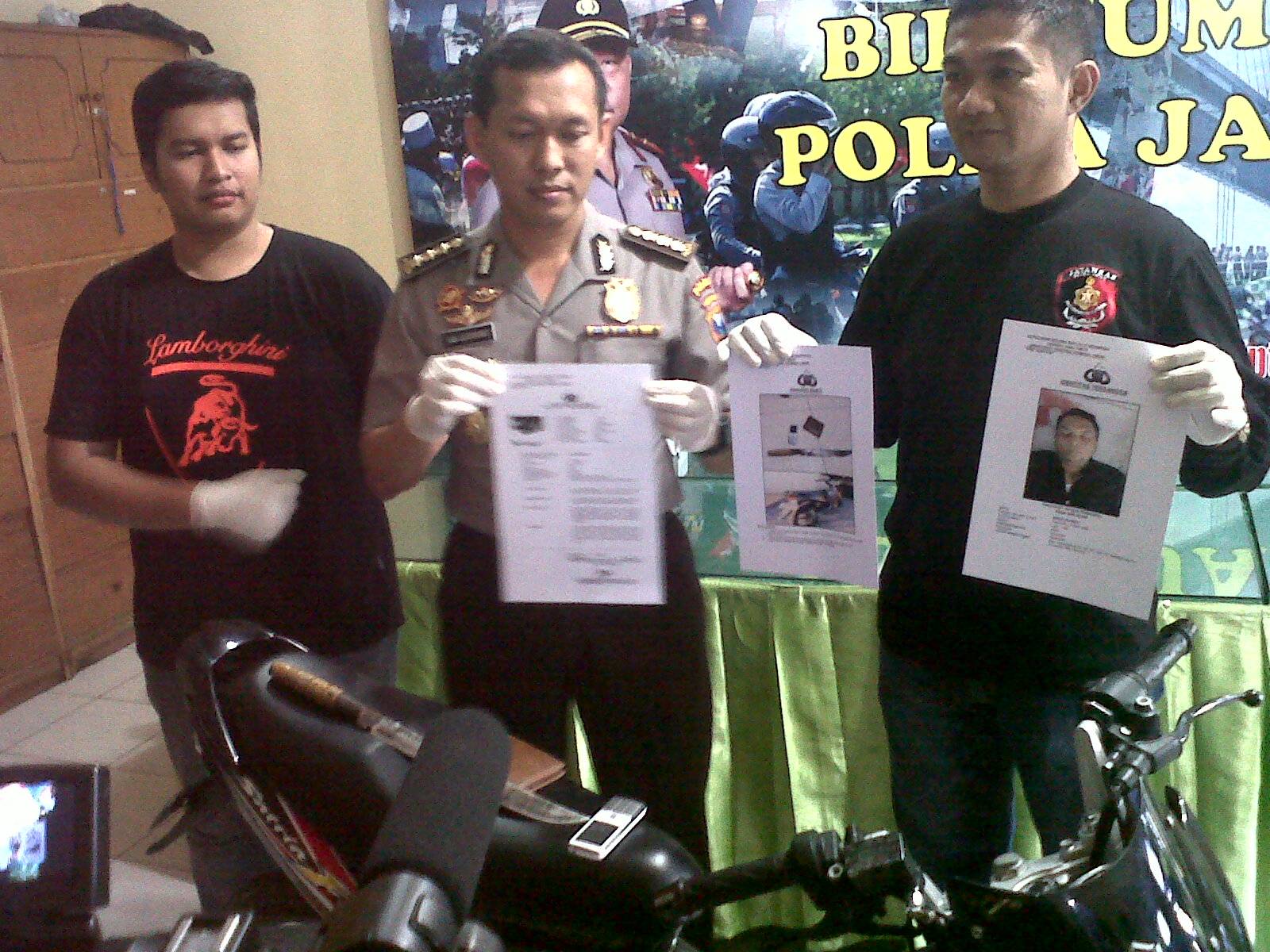 Otak perampok ditembak