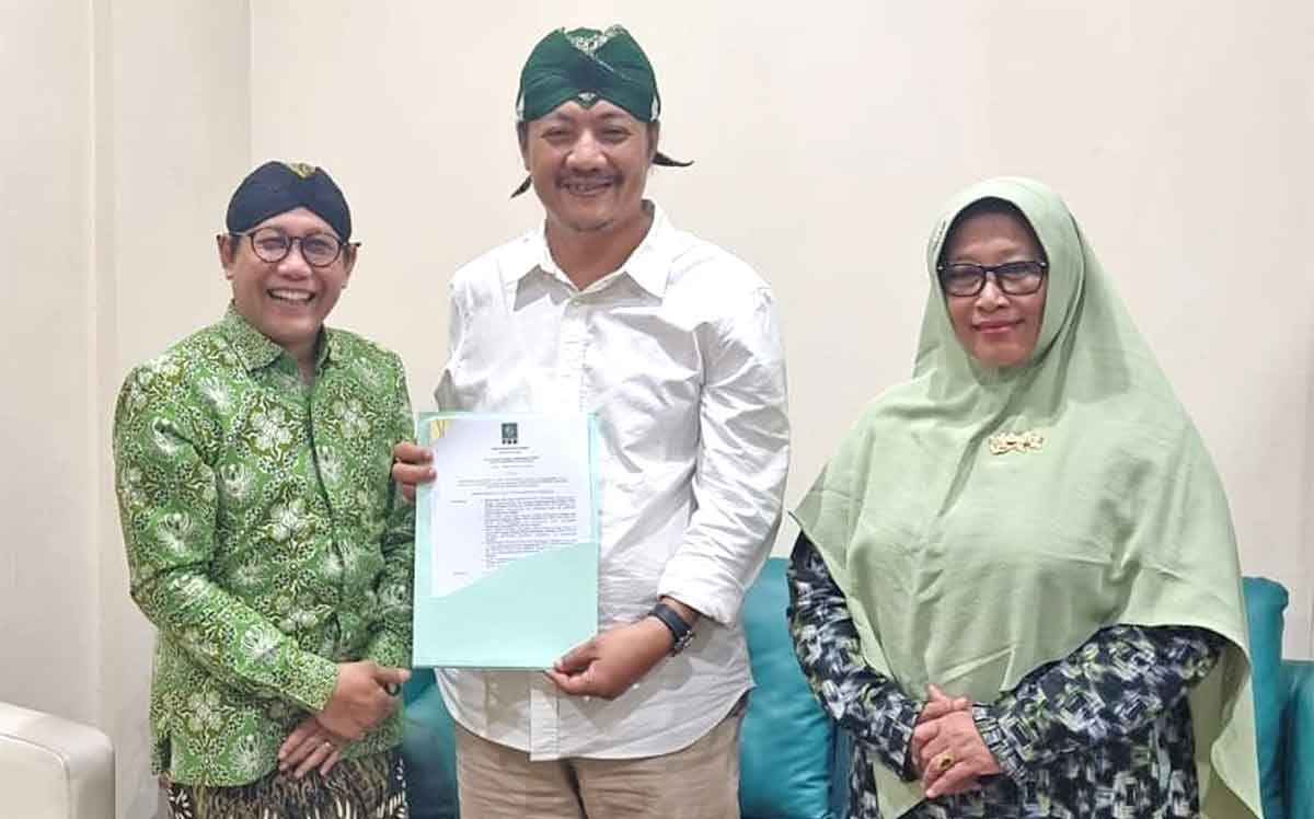 Pilbup Kediri 2024, Rekom DPP PKB Turun untuk Deny Widyanarko