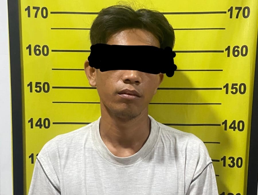 Tersangka yang diamankan di Mapolres Pasuruan