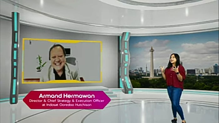 Direktur IOH, Arman Hermawan, dalam konferensi pers virtual The IOH Show Episode ke-2.