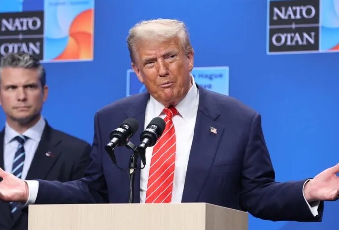 Donald Trump, Presiden AS (dok. Xinhua)