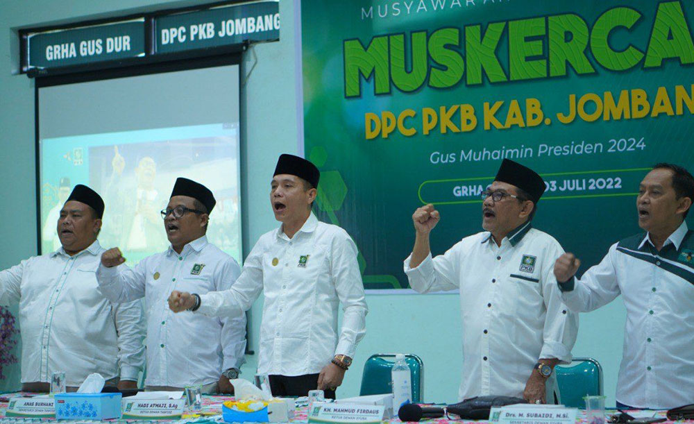 Muskercab DPC PKB Jombang Putuskan Usung Muhaimin Iskandar Capres 2024