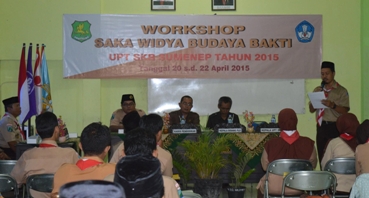 Pelaksanaan workshop SWBB di Sumenep. (Faisal/BANGSAONLINE)