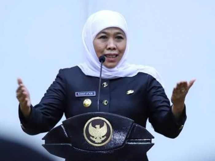 Gubernur Jawa Timur, Khofifah Indar Parawansa. Foto: BANGSAONLINE.COM 