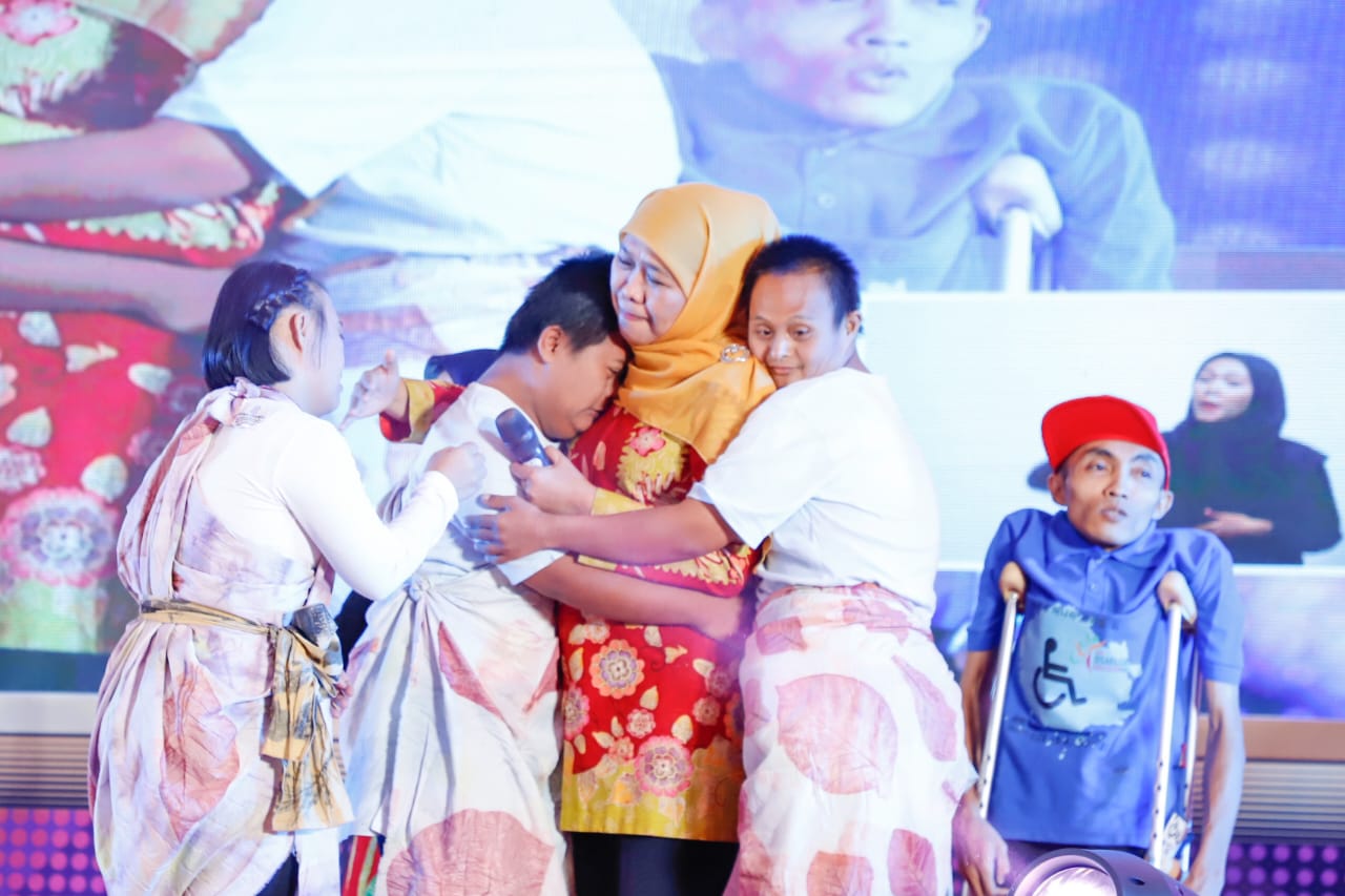 Pemprov Jatim Beri Latihan Entrepreneurship 360 Difabel, Gubernur Khofifah: Agar Mereka Berdaya