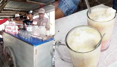 Es Dawet Legendaris di Driyorejo ini Mampu Habiskan 40 Kaleng Susu Krimer per Hari
