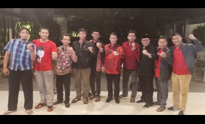 Jajaran pengurus LBHA Trisakti Indonesia Jawa Timur.