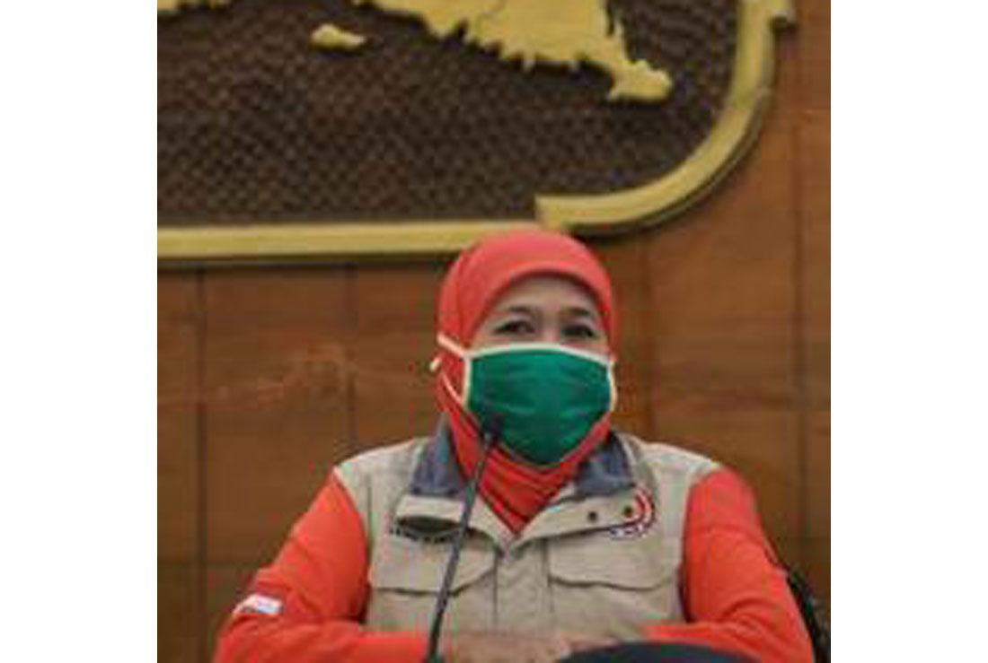 Gubernur Jawa Timur Khofifah Indar Parawansa. foto: istimewa/ BANGSAONLINE.COM