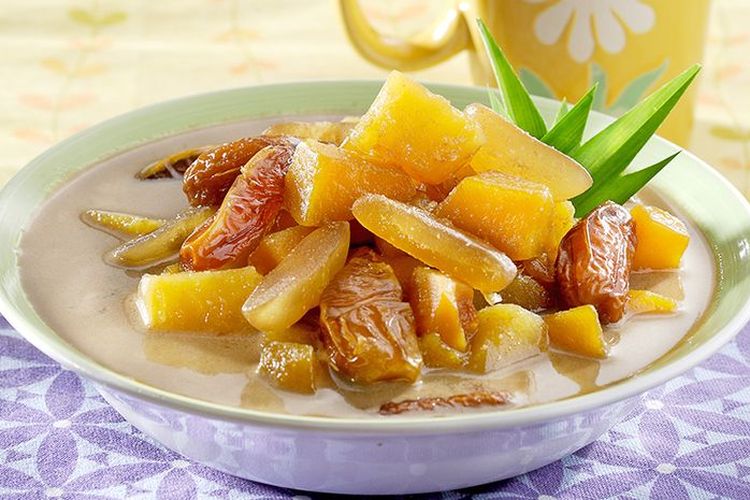 Resep Kolak Singkong Labu Kuning, Hidangan Praktis Buka Puasa