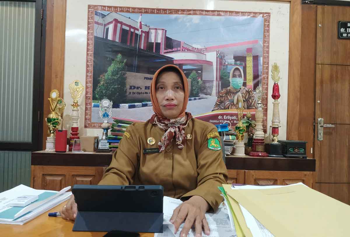 Direktur RSUD dr Moh Anwar, Erliyati.