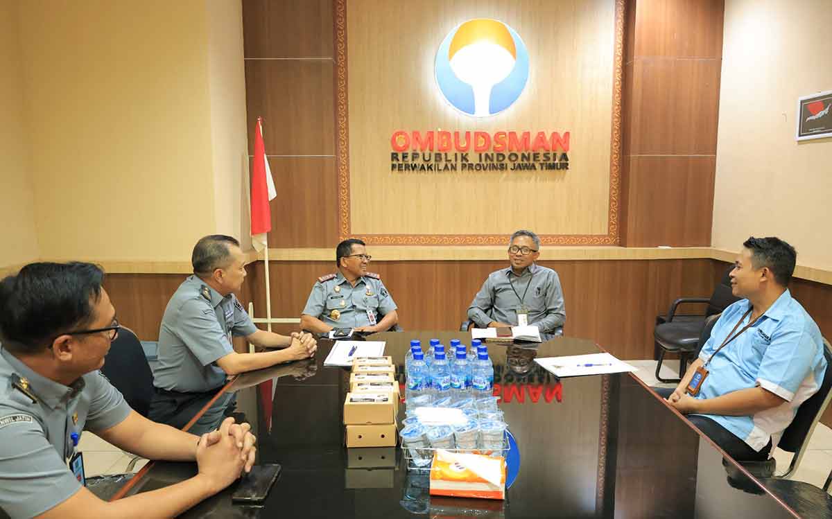 Sambut Kunjungan Kanwil Kemenkumham Jatim, Ombudsman Siap Optimalkan ...