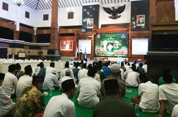 Peringatan HSN 2017 di Pendopo Krido Manungggal, Tuban.