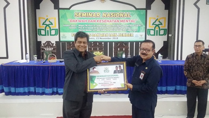 Kepala Perwakilan BKKBN Jatim Yenrizal Makmur SP MM.