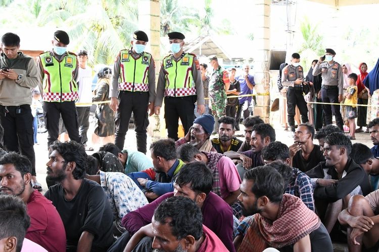 Polisi Bongkar Kasus Penyelundupan Imigran Rohingya. Foto: Ist