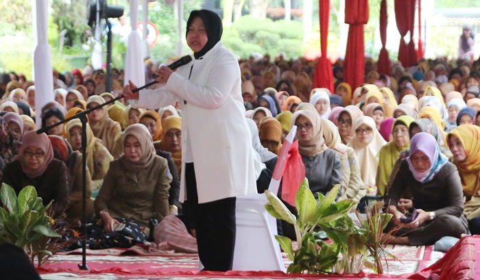 Wali Kota Risma Gelar Doa Lintas Agama untuk Keselamatan Kota Surabaya