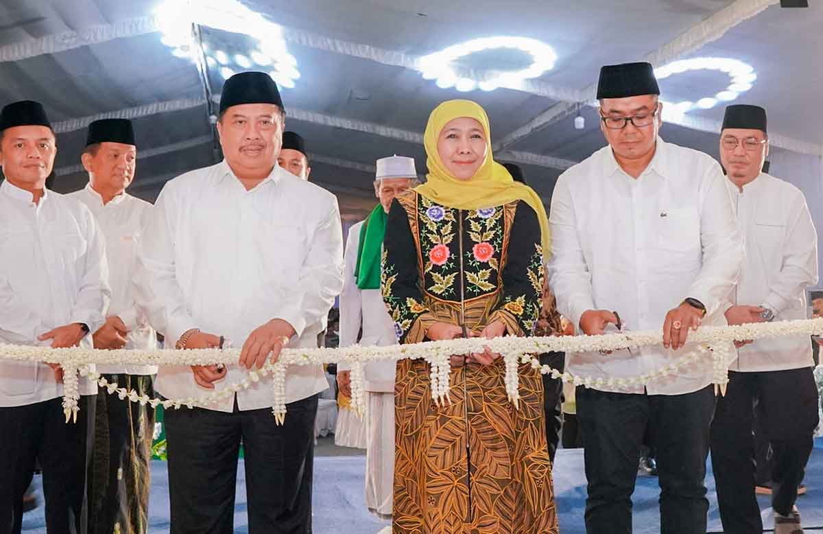 Resmikan Masjid Ba'i Al Karim, Gubernur Khofifah Harap Jadi Pusat Kegiatan yang Berdampak Positif