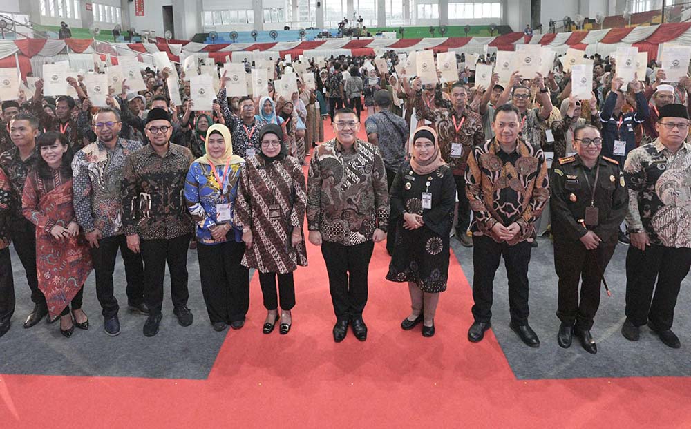Wakil Menteri ATR/Wakil Kepala BPN, Ossy Dermawan, dalam sebuah acara.