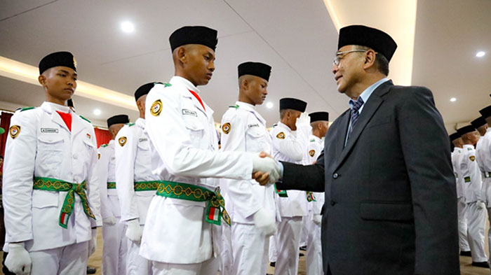 Pemkot Kediri Kukuhkan Anggota Paskibraka 2022