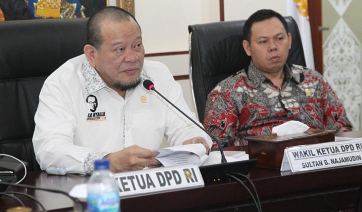 Ketua DPD RI AA LaNyalla Mahmud Mattalitti.
