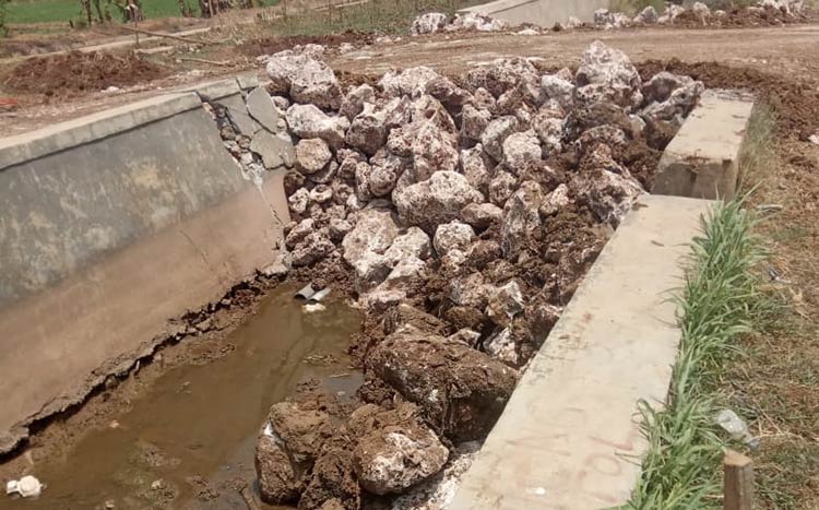 Pengerjaan Ring Road Tutup Aliran Sungai, Petani di Tuban Sambat