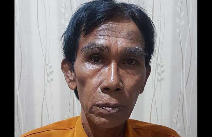 Pelaku togel, Fathurrosi bin Margito. foto: Ahmad Suhaimi/ BANGSAONLINE