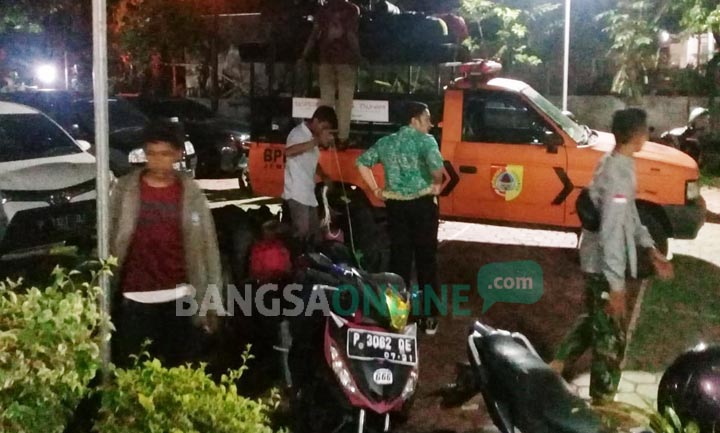 Suasana perkebunan Sentool Dusun Silo, Desa/Kecamatan Panti, usai insiden meninggalnya peserta DiklatSAR SMAN 2 Jember, Sabtu (22/12/2019) petang.