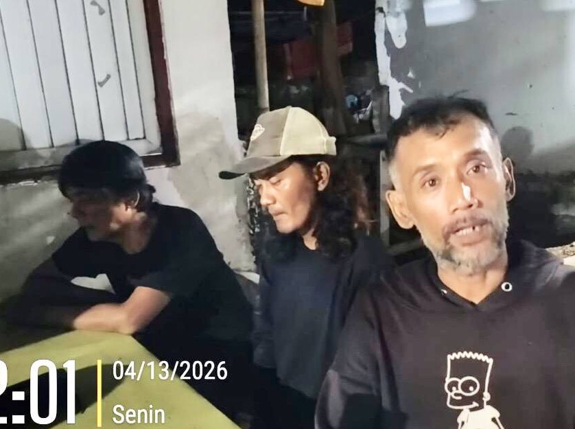 3 pak ogah yang diamankan Polsek Wonokoromo usai mematok tarif parkir tak wajar