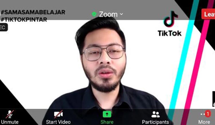 Head of User and Content Operations TikTok Indonesia, Angga Anugrah Putra.