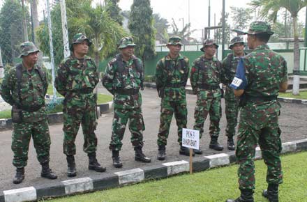 Uji Terampil Personil di Kodim Bojonegoro