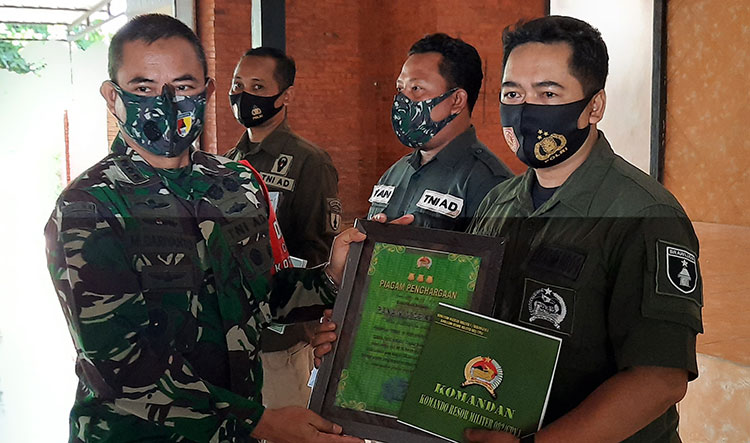 Kodim 0809/Kediri Sabet Juara III Lomba Video Kreatif Imbauan Covid-19 Tingkat Korem 082/CPYJ
