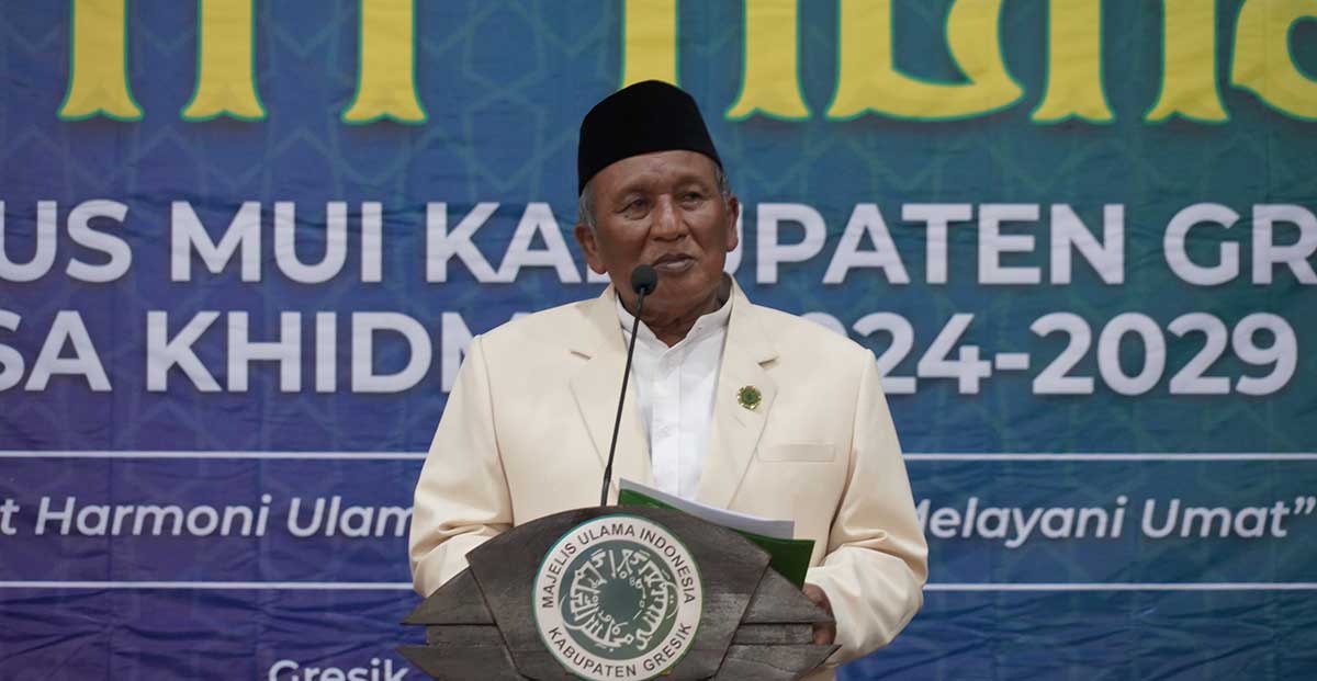 Ketua MUI Gresik, KH. Ainur Rofiq Thoyyib.