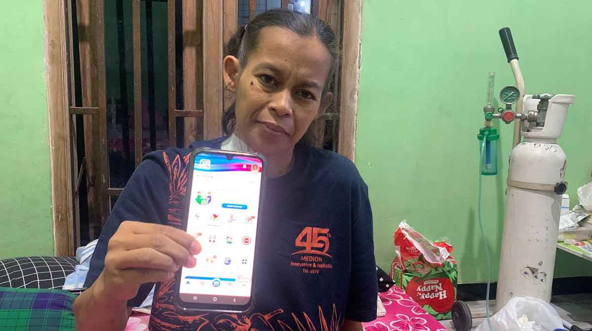 Peserta JKN yang merasakan mudahnya Ubah Faskes melalui Aplikasi Mobile JKN, Yayuk Puji Rahayu. Foto: Ist